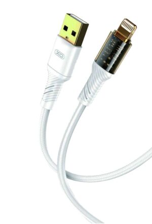 XO NB229 Καλώδιο Φόρτισης για Lightning 2.4A Άσπρο