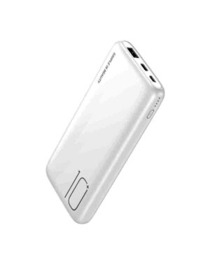 XO PR182 Power Bank με Φωτεινή Ένδειξη 10000mAh Άσπρο