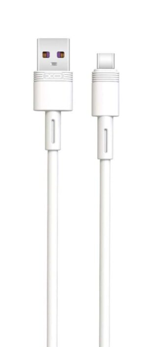 XO NB166 5A Καλώδιο Γρήγορης Φόρτισης για Type-C Άσπρο