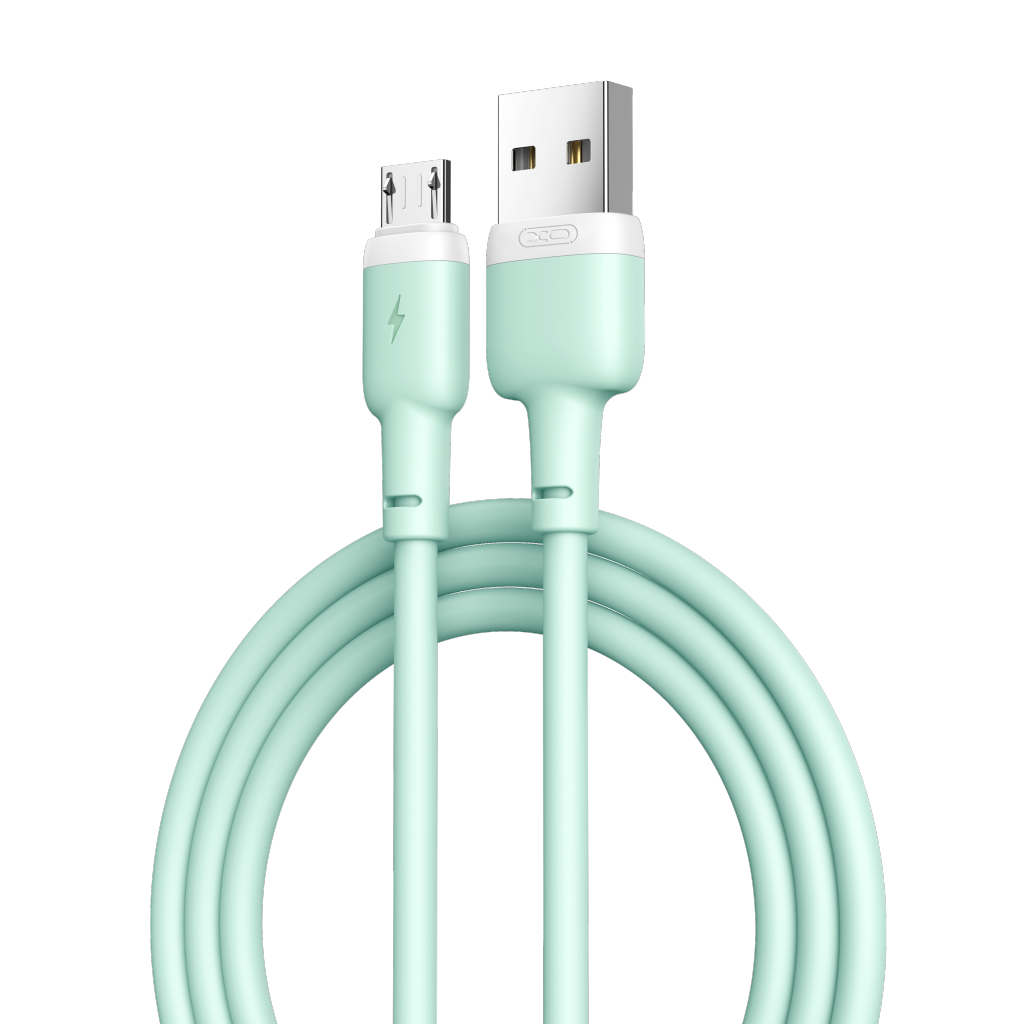 XO NB208 Καλώδιο Φόρτισης + Data Micro 1m Πράσινο