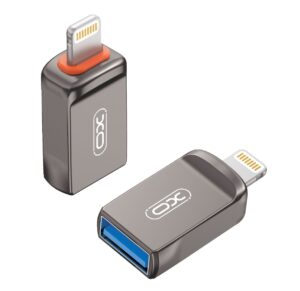 XO NB281A Αντάπτορας Lightning USB Κράμα Ψευδάργυρου