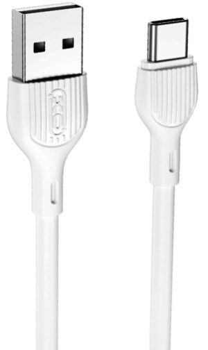XO NB200 2.1A USB Καλώδιο TypeC 1.0μ Άσπρο