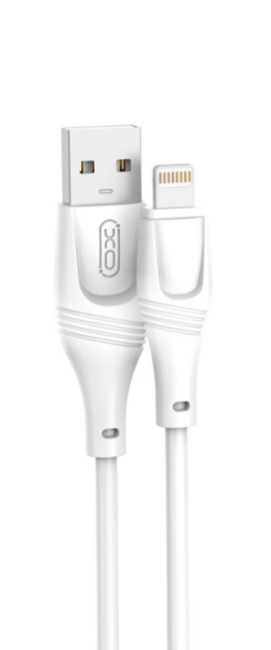XO NB238 Καλώδιο Φόρτισης + Data Lightning L=3M Zeus Series Άσπρο