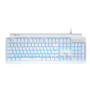 Meetion MT-MK600RD Μηχανικό Gaming Πληκτρολόγιο / Κόκκινοι Διακόπτες / Άσπρο